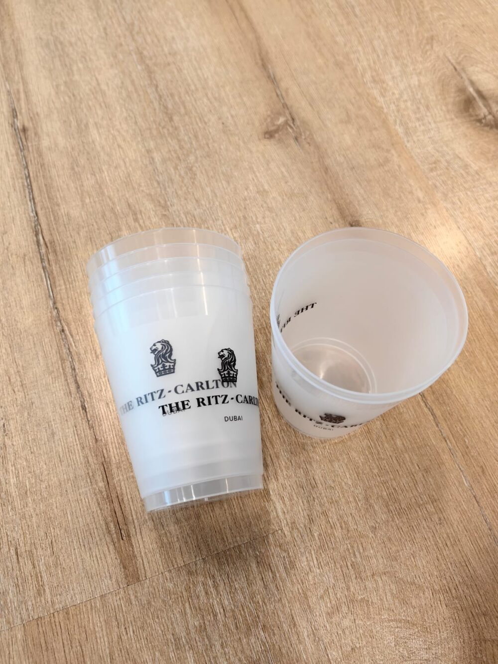 Pet cups 100pcs with logo branding 12OZ disposable - Image 2