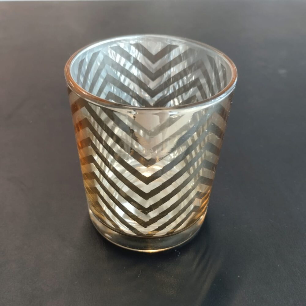 candle holder gold platted