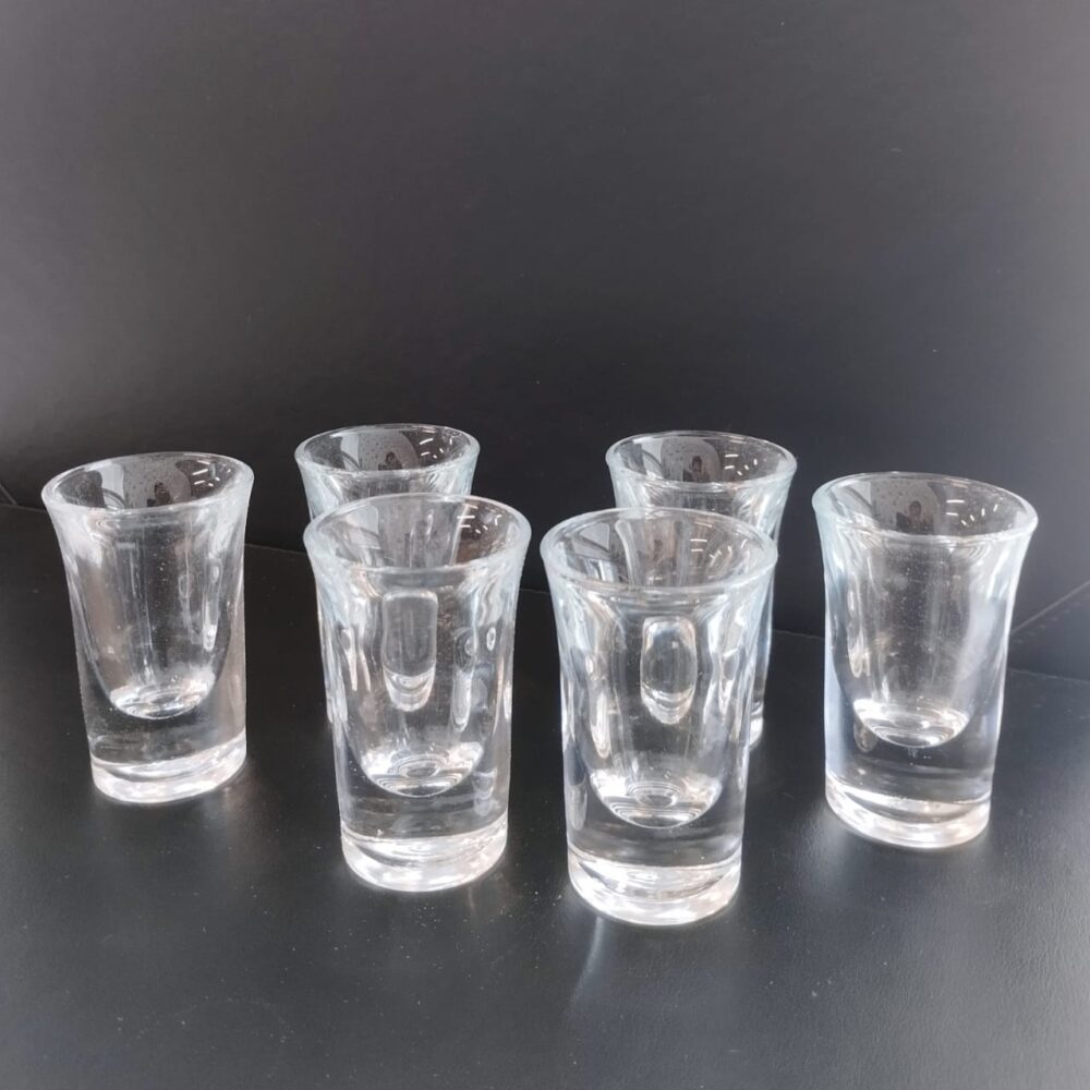 shots glass 6pcs per pack